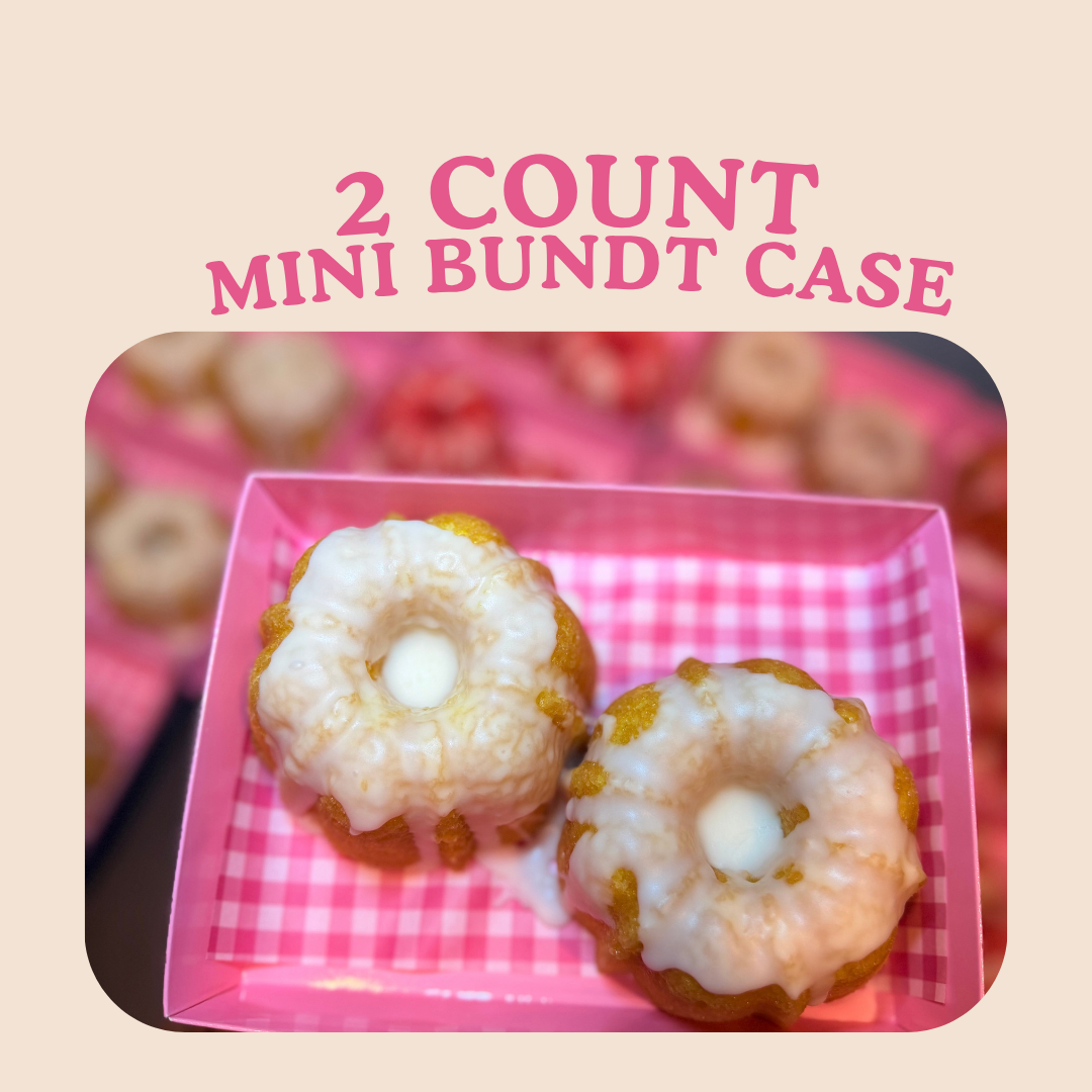 2-Count Mini Bundt Cake Case