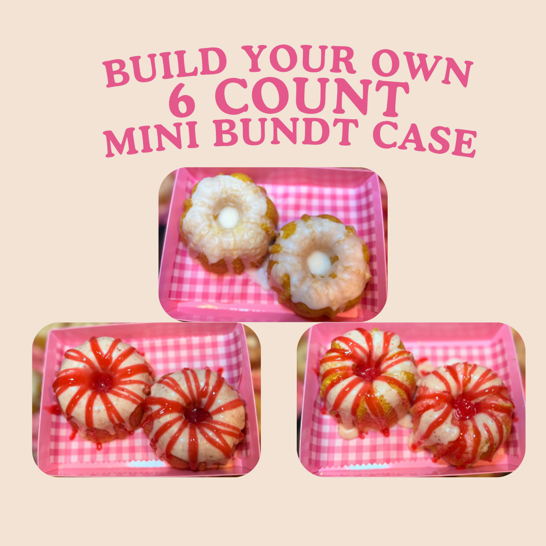 Build Your Own 6-Count Mini Bundt Cake Case